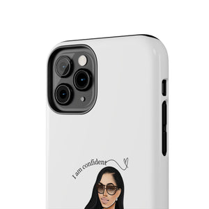 I am confident vanilla Tough Phone Cases