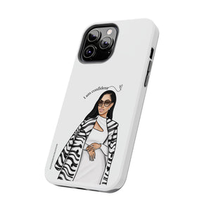 I am confident vanilla Tough Phone Cases