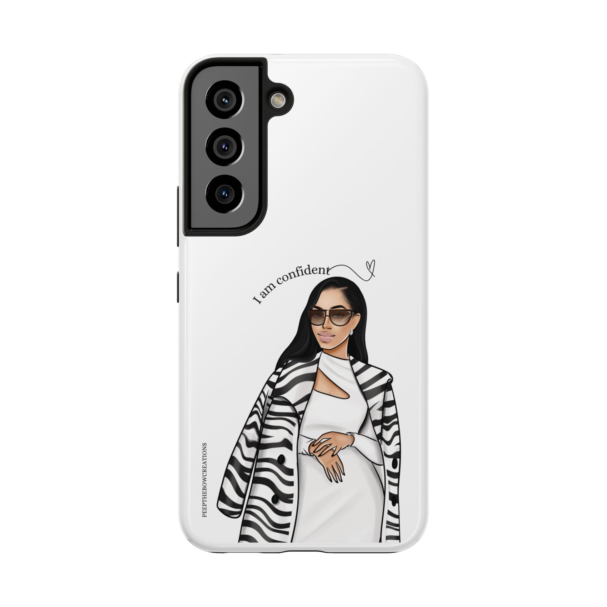 I am confident vanilla Tough Phone Cases