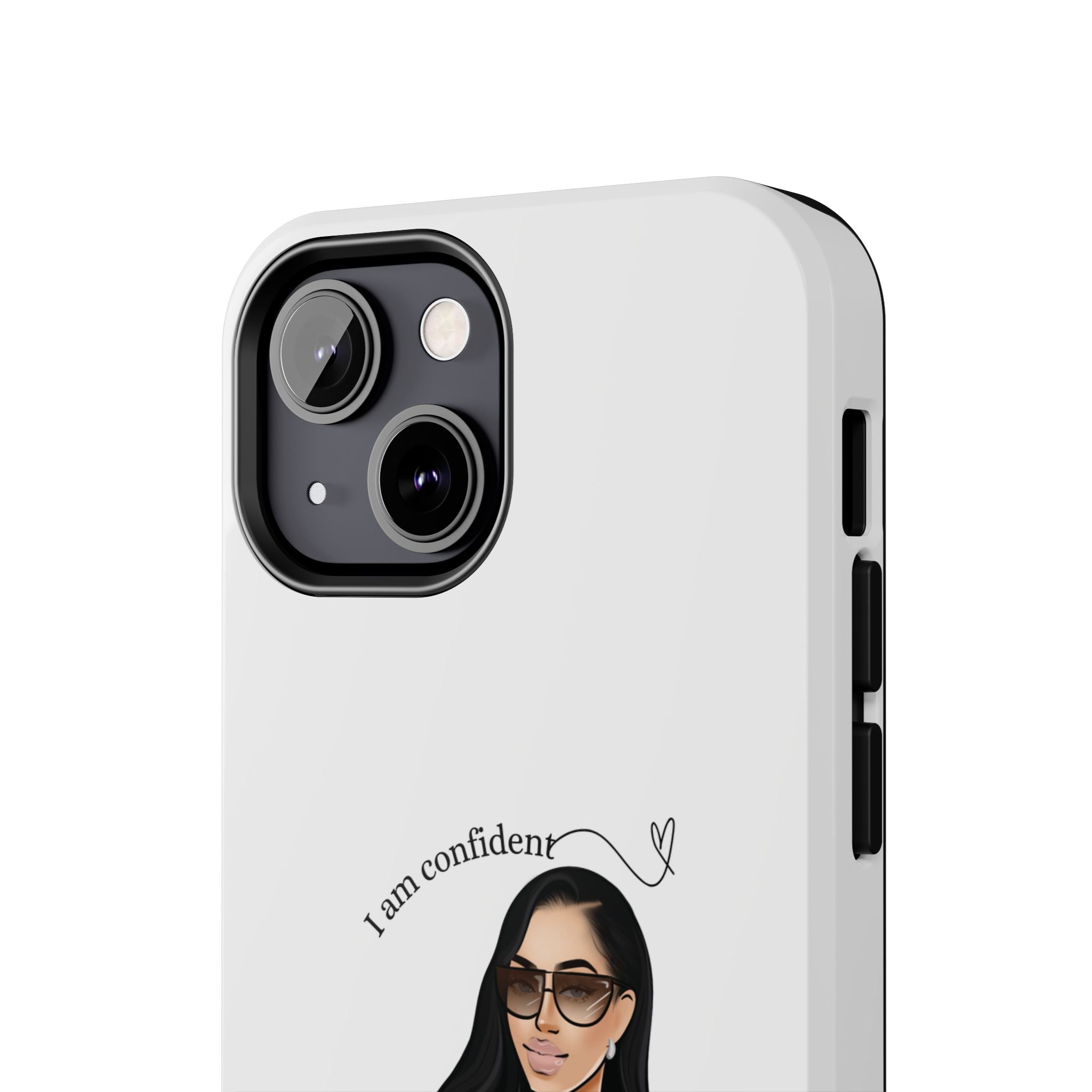 I am confident vanilla Tough Phone Cases
