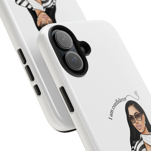 I am confident vanilla Tough Phone Cases