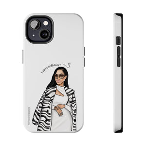 I am confident vanilla Tough Phone Cases