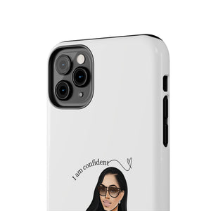 I am confident vanilla Tough Phone Cases