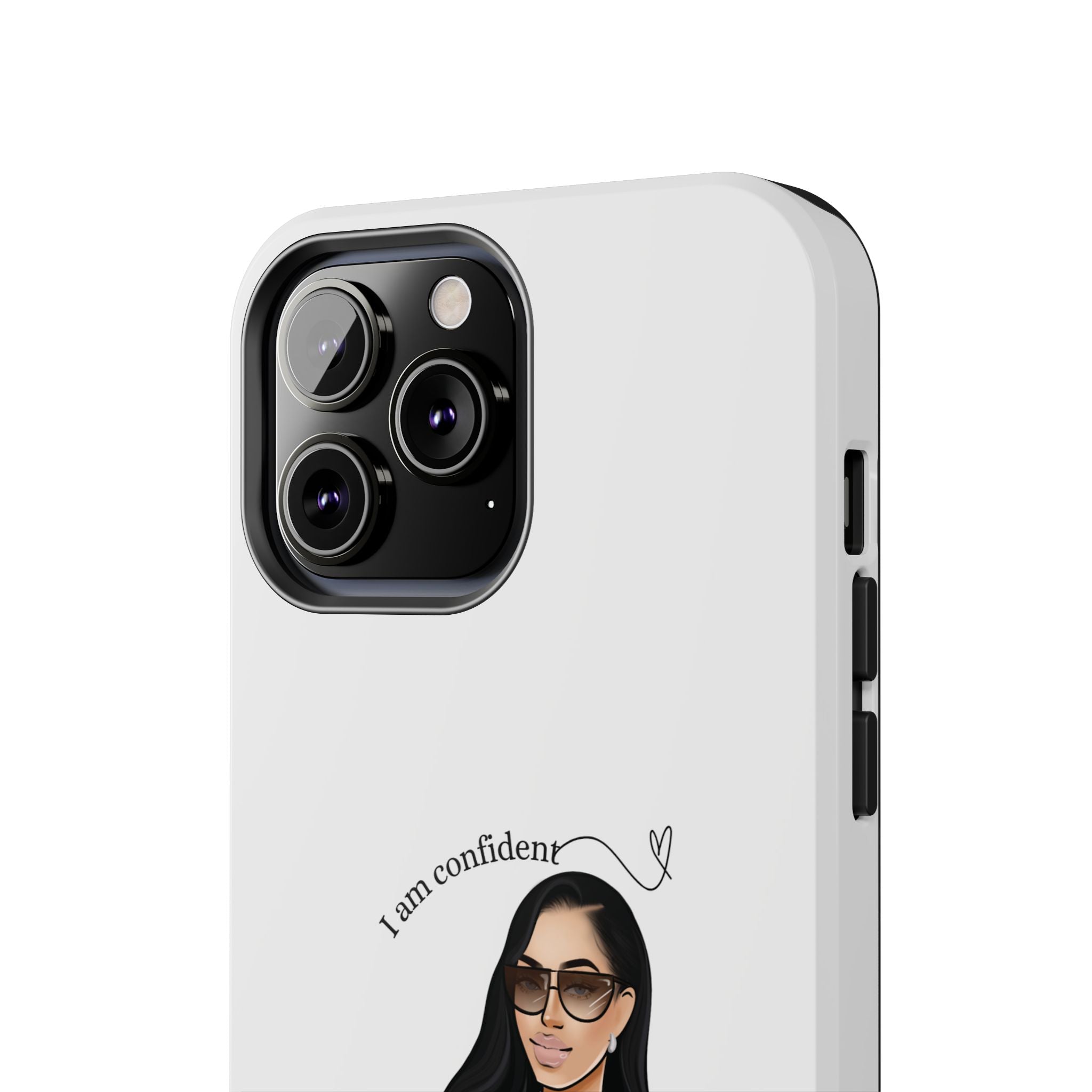 I am confident vanilla Tough Phone Cases