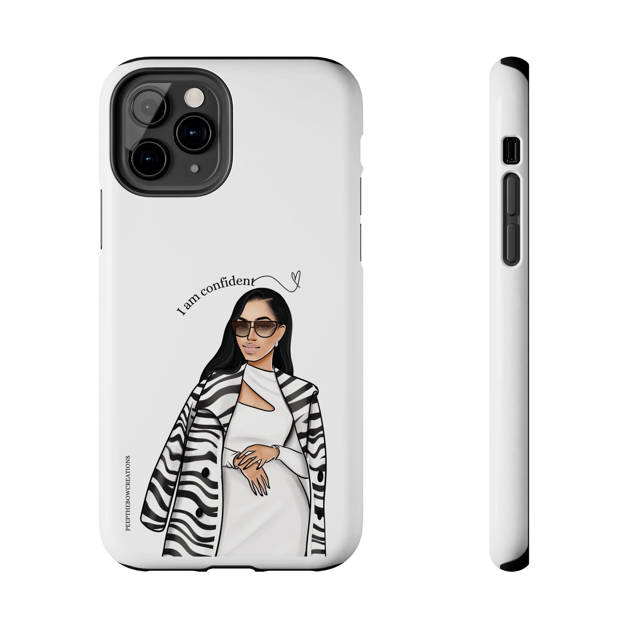 I am confident vanilla Tough Phone Cases