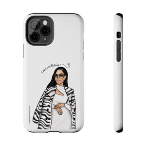I am confident vanilla Tough Phone Cases