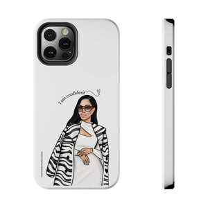 I am confident vanilla Tough Phone Cases