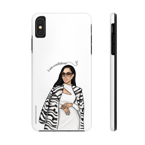I am confident vanilla Tough Phone Cases