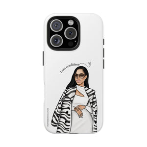 I am confident vanilla Tough Phone Cases