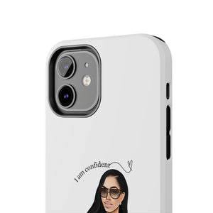 I am confident vanilla Tough Phone Cases