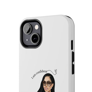 I am confident vanilla Tough Phone Cases
