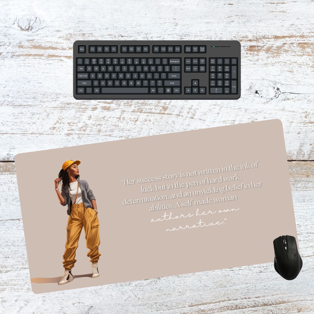 Success Story Desk mouse pad