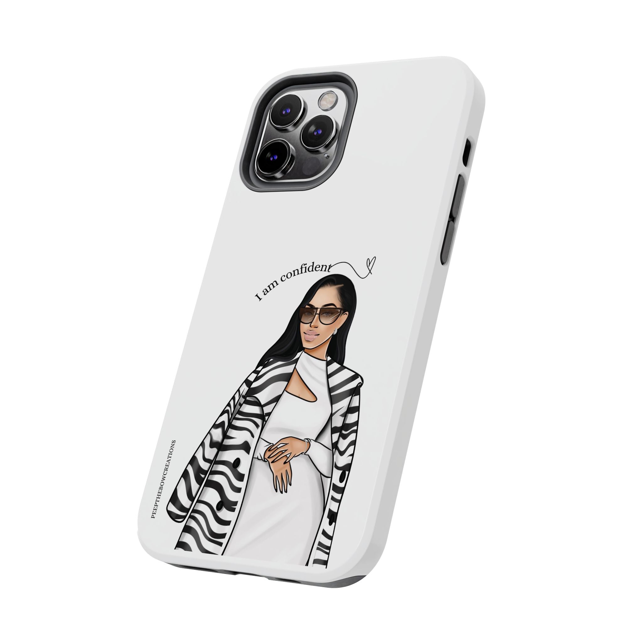 I am confident vanilla Tough Phone Cases