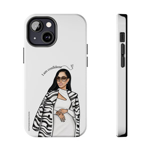 I am confident vanilla Tough Phone Cases