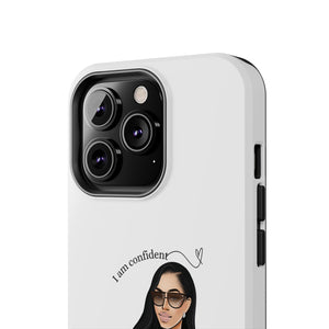 I am confident vanilla Tough Phone Cases