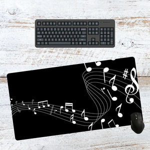 Music Notes 2 Desk mouse pad