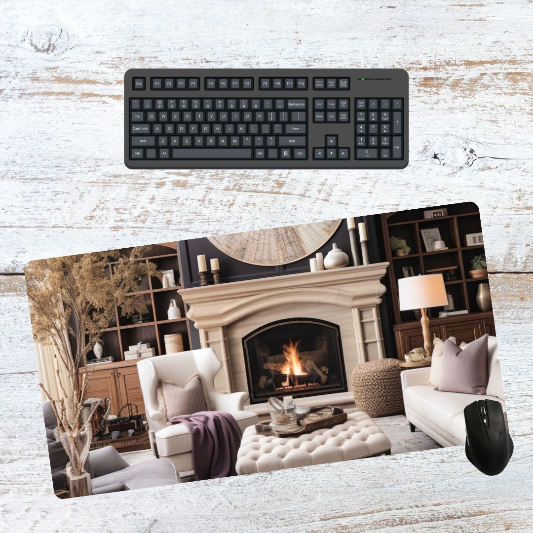 Timeless Desk mouse pad