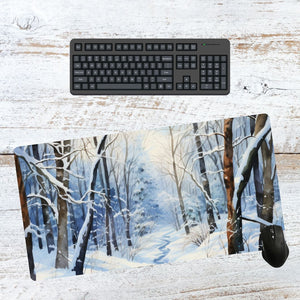 Winter Desk mouse pad