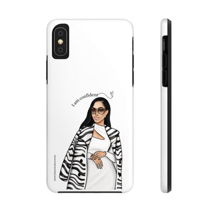 I am confident vanilla Tough Phone Cases
