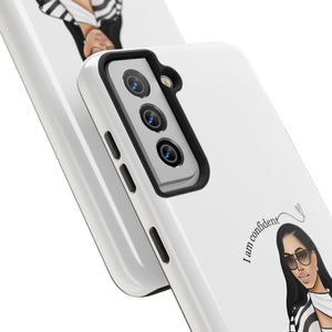 I am confident vanilla Tough Phone Cases