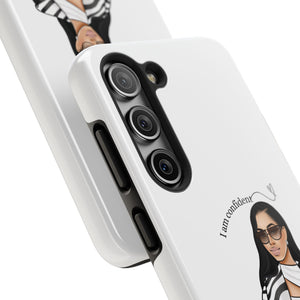 I am confident vanilla Tough Phone Cases