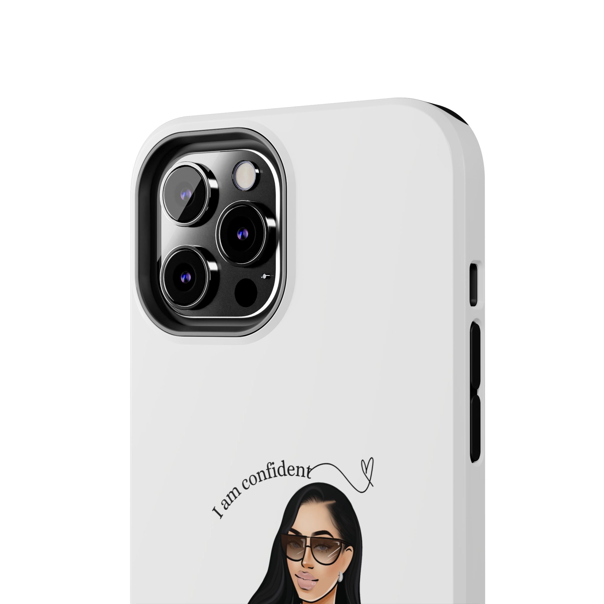 I am confident vanilla Tough Phone Cases