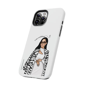 I am confident vanilla Tough Phone Cases