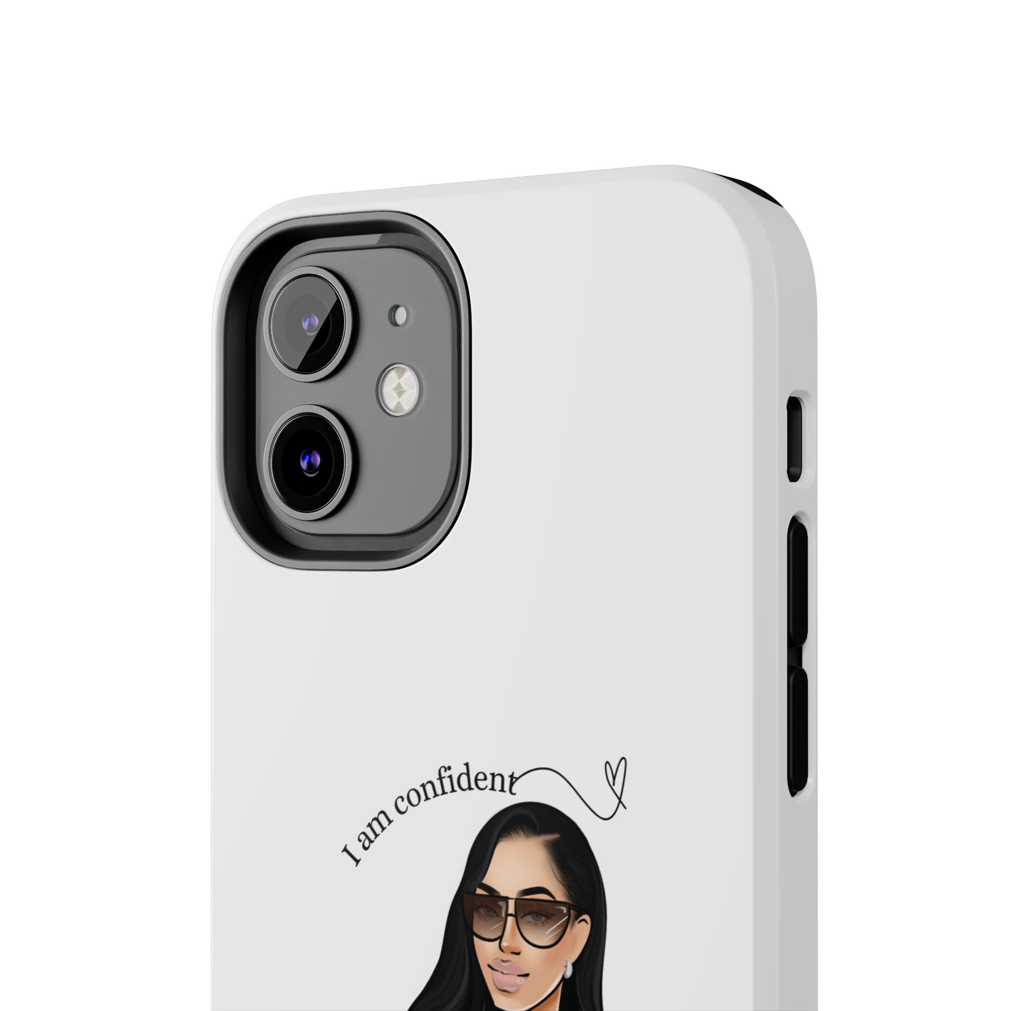 I am confident vanilla Tough Phone Cases