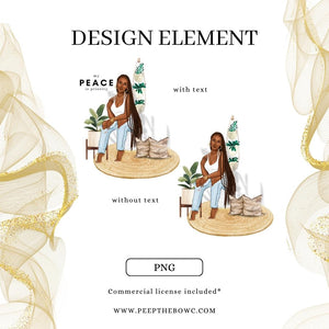 My Peace Is Priority Design Element - Commercial License Included