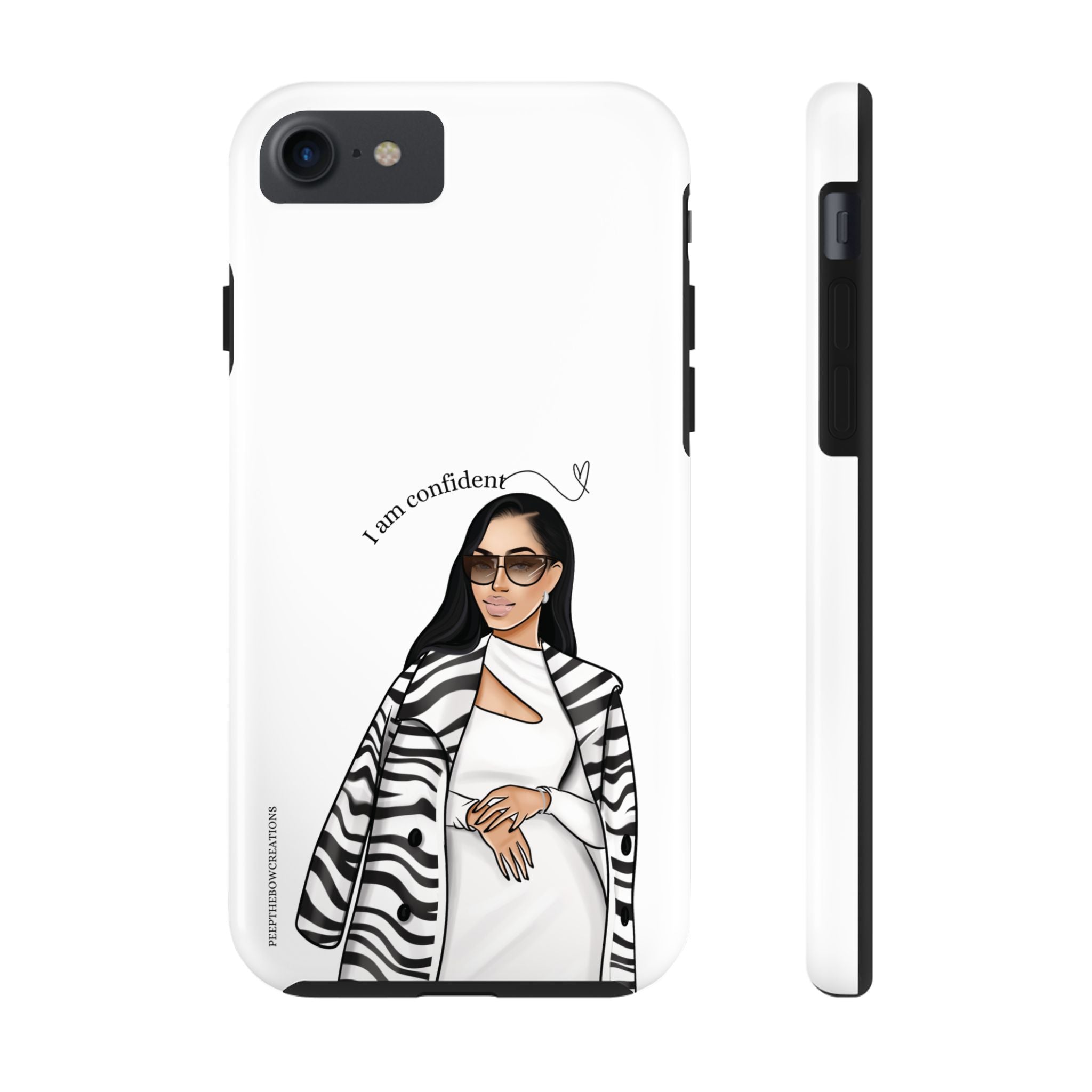 I am confident vanilla Tough Phone Cases