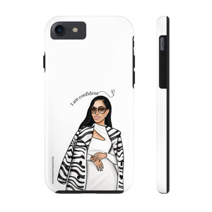 I am confident vanilla Tough Phone Cases