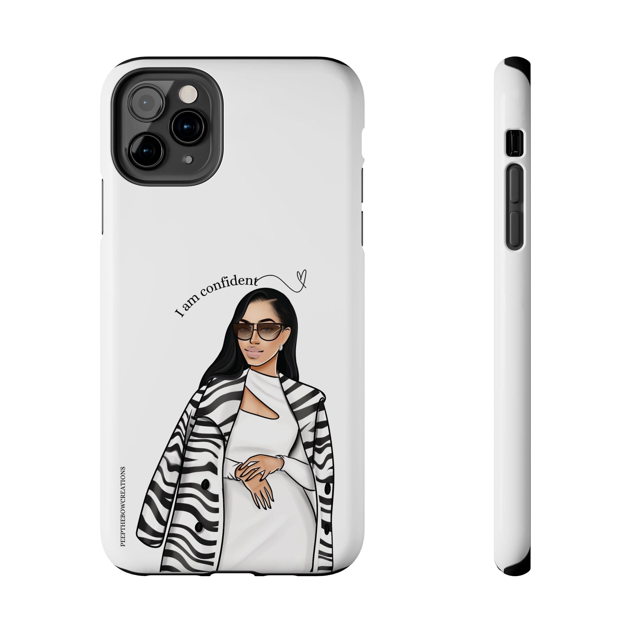 I am confident vanilla Tough Phone Cases