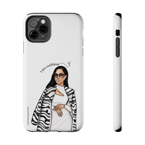 I am confident vanilla Tough Phone Cases