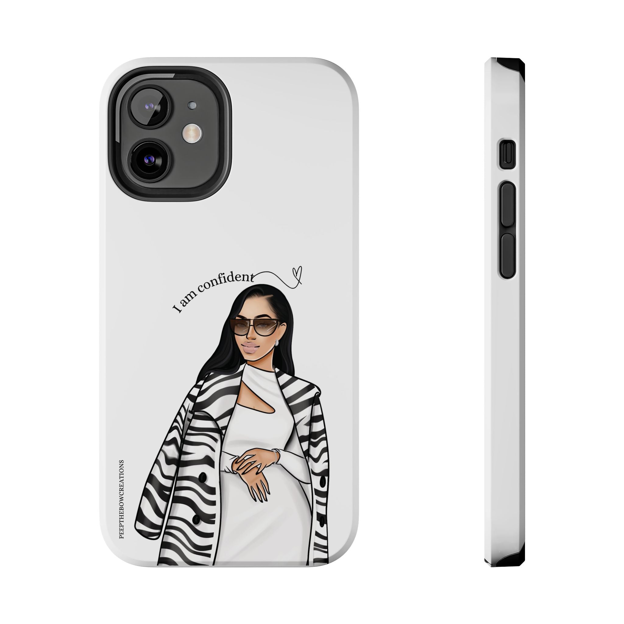 I am confident vanilla Tough Phone Cases