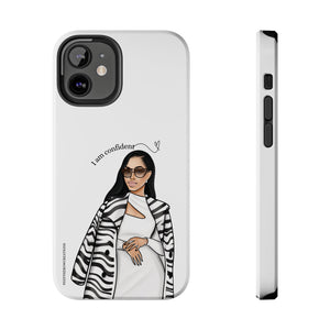 I am confident vanilla Tough Phone Cases