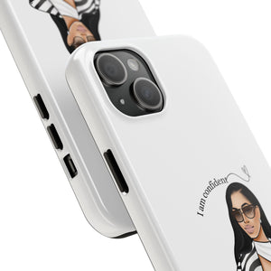 I am confident vanilla Tough Phone Cases