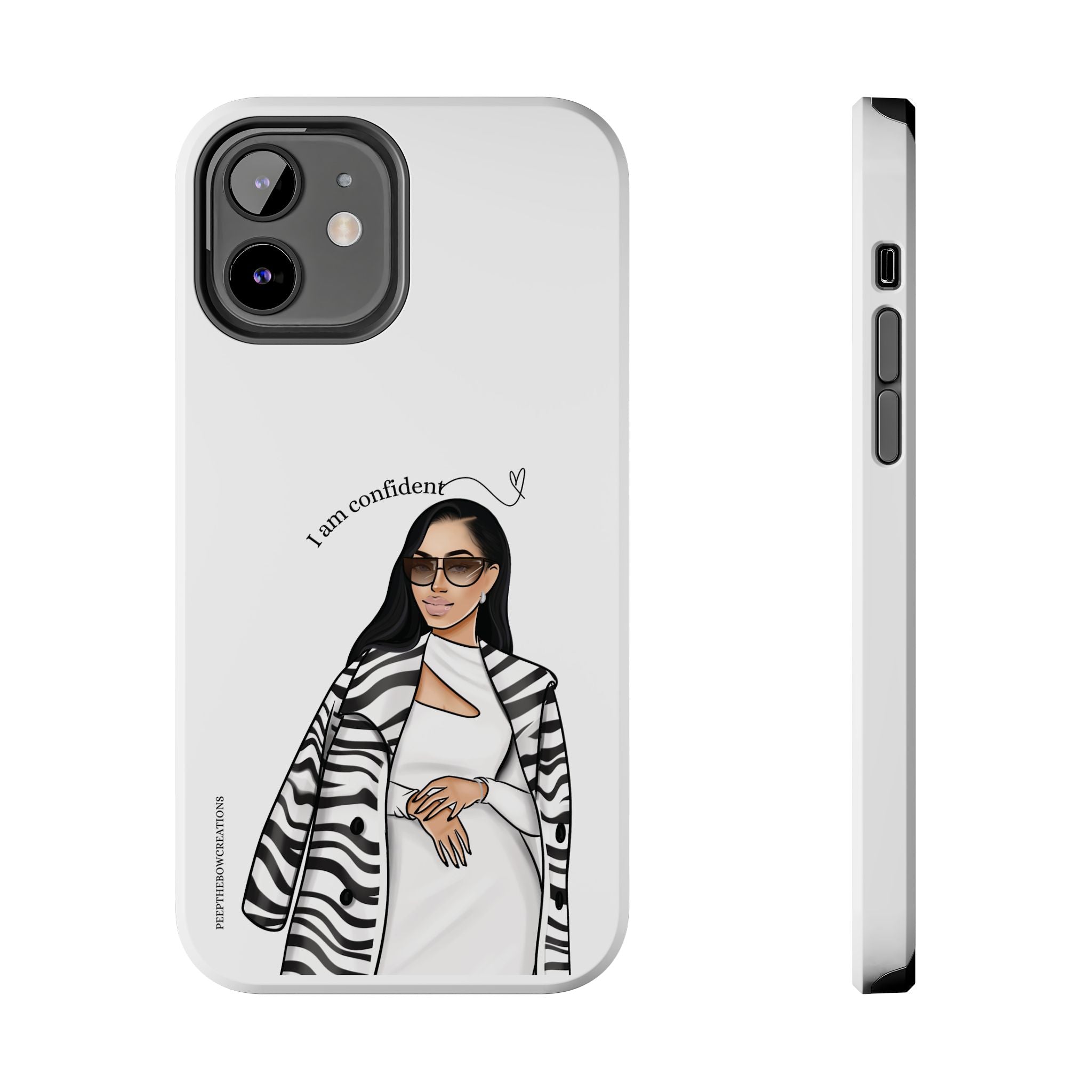 I am confident vanilla Tough Phone Cases