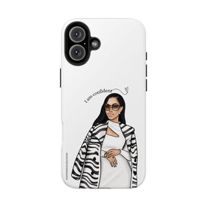 I am confident vanilla Tough Phone Cases