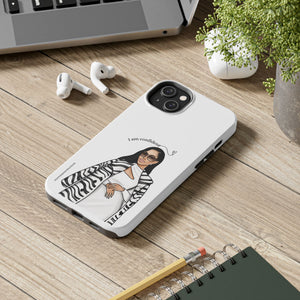 I am confident vanilla Tough Phone Cases