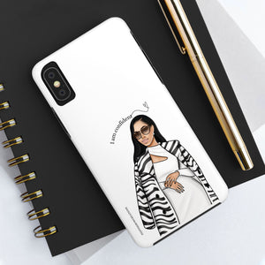 I am confident vanilla Tough Phone Cases