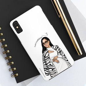 I am confident vanilla Tough Phone Cases