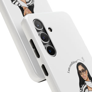 I am confident vanilla Tough Phone Cases