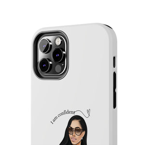 I am confident vanilla Tough Phone Cases