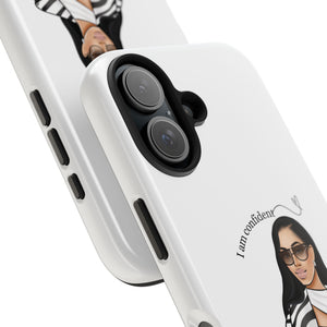 I am confident vanilla Tough Phone Cases