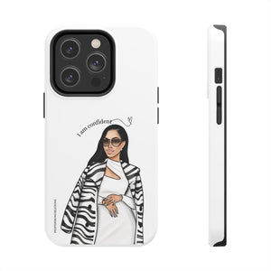 I am confident vanilla Tough Phone Cases
