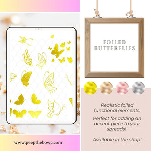 Foiled Butterflies