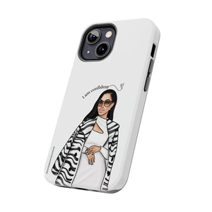 I am confident vanilla Tough Phone Cases
