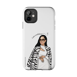 I am confident vanilla Tough Phone Cases