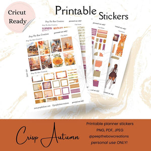 Crisp Autumn Sticker kit DSP-38