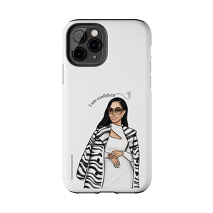 I am confident vanilla Tough Phone Cases